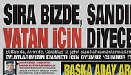 Sabah Gazetesinin Şehitleri Seçime Alet Eden Manşetine Tepki Yağıyor: 'Bundan Büyük Utanç Olamaz'
