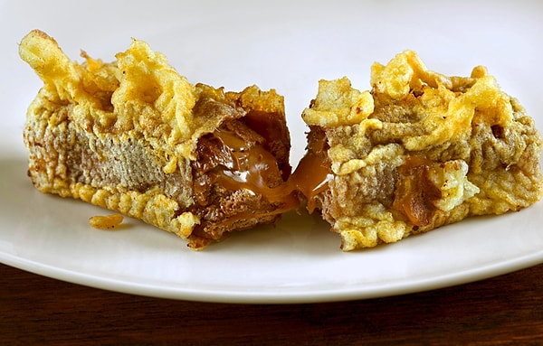 5. Жаренные во фритюре батончики Mars