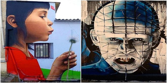 Şehrin Gri Yüzünü Yaratıcılığıyla Rengarenk Bir Dünyaya Dönüştüren Graffiti Sanatçısı: Sfhir