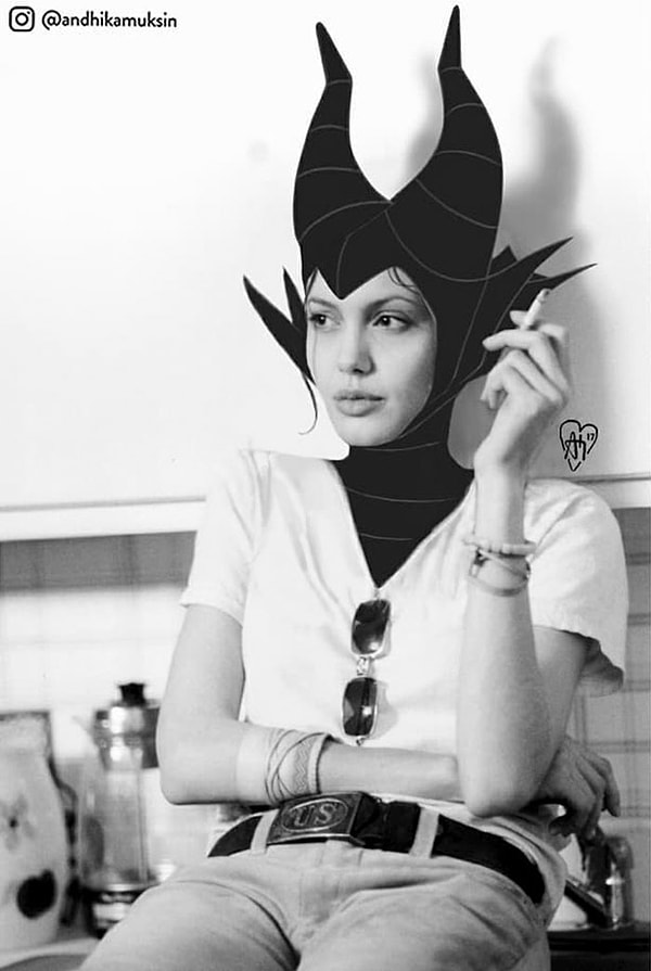 8. Малефисента в раздумьях.