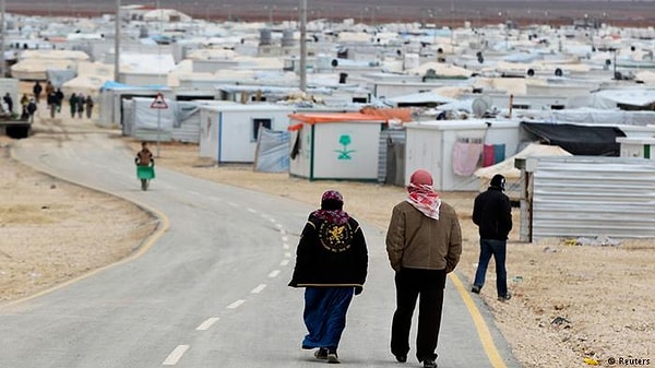Zaatari Mülteci Kampı Ürdün sınırları içinde yer alıyor.