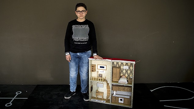 Uluslararası Robot Şampiyonası dünya birincisi Efe İnan.