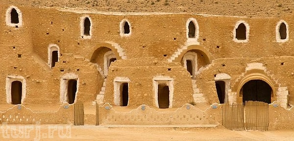 6. Матмата - город в пещерах