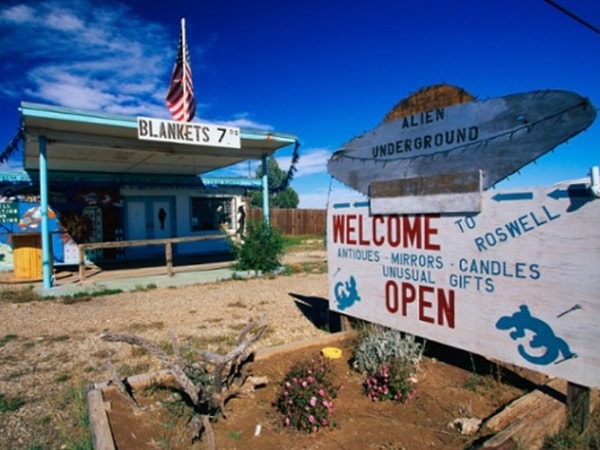 10. Розуэлл - горд инопланетян