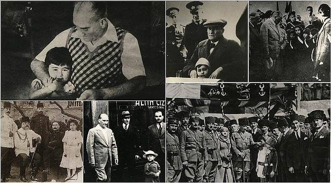 Mavi Gözleri Hep Çocukları Arardı: Genelkurmay Arşivinden 17 Fotoğraf ile Atatürk'ün Çocuk Sevgisi