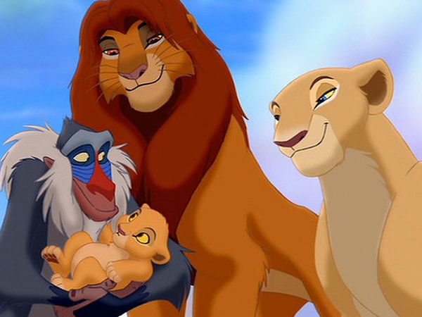 5. Кого мы не видели в мультфильме "Король Лев"?