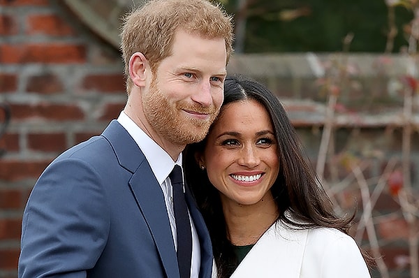 Принц Гарри и его невеста Меган Маркл.