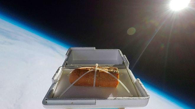 Uzaya Ekmek Gönderip Tadının Nasıl Değişeceğini Merak Eden YouTuber