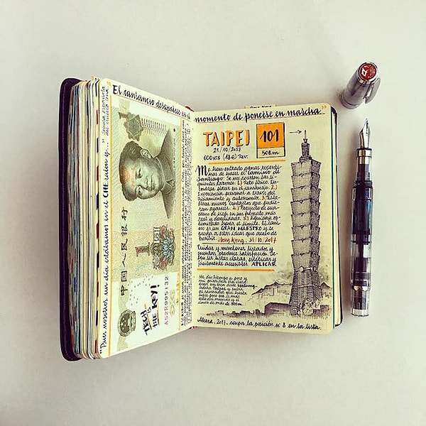 10. Скетчбуки Хосе можно исследовать бесконечно 👏