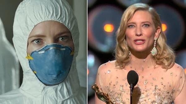 25. Cate Blanchett'in yüzünü hiç görmedik ama (ameliyat maskesi takıyordu) Hot Fuzz (Sıkı Aynasızlar)'da Janine karakterini canlandırdı.