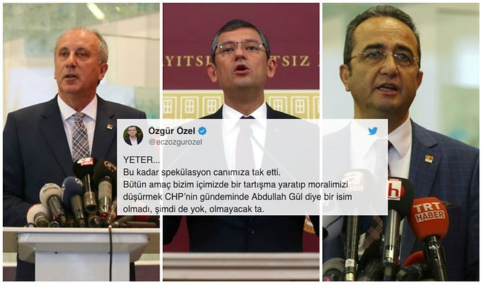 İtiraz, Yalanlama ve Bir İsyan: CHP'den Peşi Sıra 'Abdullah Gül' Açıklaması Geldi