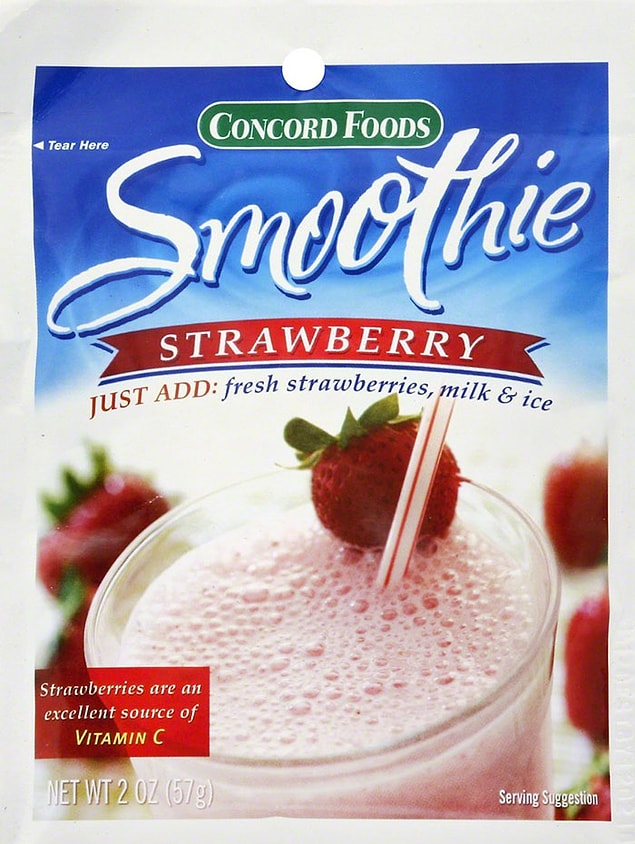 4. Kendi Smoothie'nizi kendiniz yapabilirsiniz tek yapmanız gereken tüm Smoothie'yi koymak!
