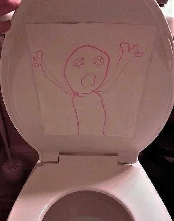 10. "6 yaşındaki oğlum bana sürekli 'Tuvalete gitmeye ihtiyacın var mı?' diye soruyordu, nedenini şimdi anladım."