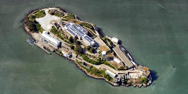 6. Бывшая тюрьма Алькатрас, Сан-Франциско, США