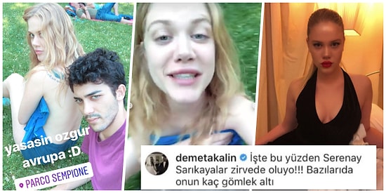 Ünlülerden Büyük Tepki! Parkta Soyunan Serel Yereli Verdiği Üstsüz Pozla Tartışma Yarattı!