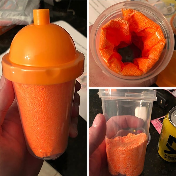 7. "Купил дочке за 5 долларов целый стакан слаймов. А там их вовсе не стакан".