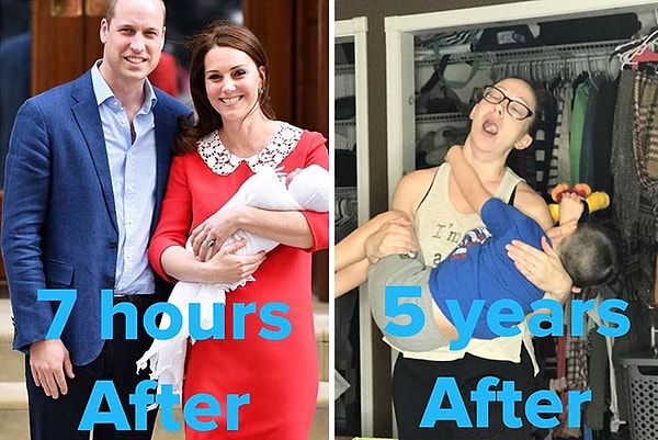 14. Нашлись также и те, кто признал, что Кейт Миддлтон через несколько часов после родов выглядит куда лучше них через несколько лет после родов!