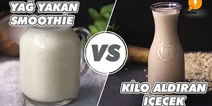 Sağlıklı İçecek Savaşında Zirvenin Sahipleri: Yağ Yakan Smoothie vs Kilo Aldıran İçecek