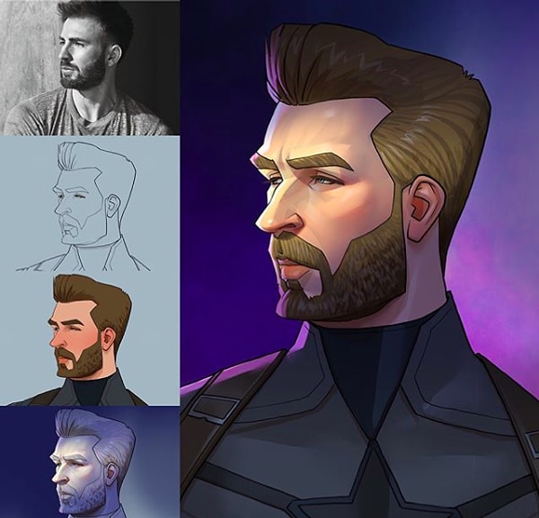 15. Капитан Америка, "Мстители"