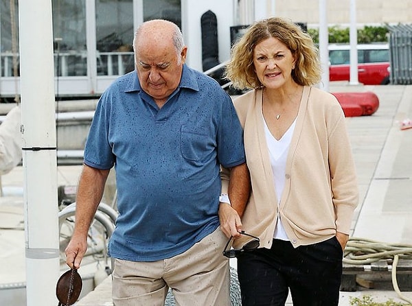 10. Флора Перес Маркоте - супруга испанского бизнесмена Анмансио Ортега