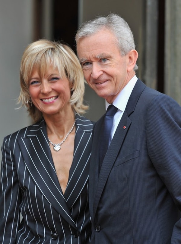 11. Элен Мерсье - жена владельца люксового бренда Louis Vuitton Moët Hennessy Бернара Арно