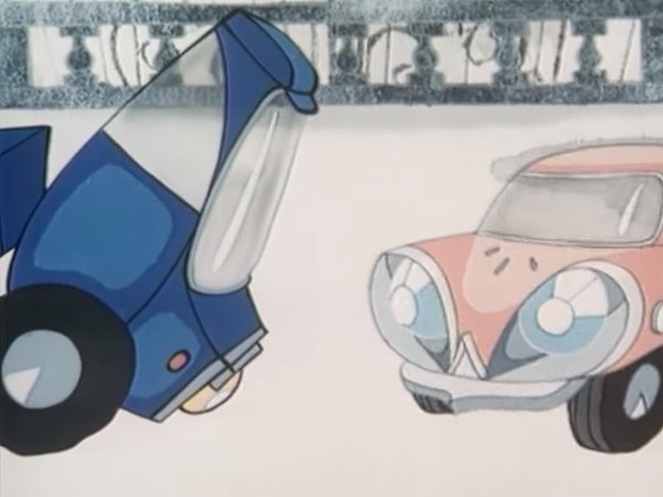 11. Подсказка: это старый мультик про дружбу машин