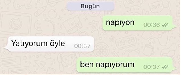 6. Benim ne yaptığımı bile bilmiyorsun, hiç düşünmüyorsun beni!