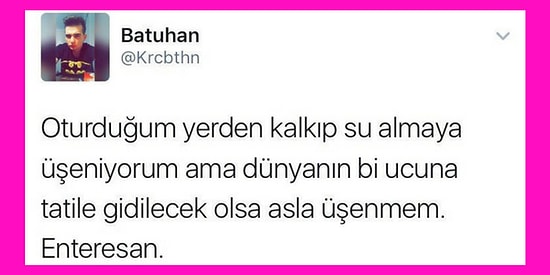 Üşengeç misin Yoksa Enerjik mi?