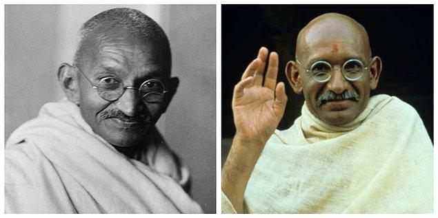 3. Mohandas K. Gandhi/Ben Kingsley