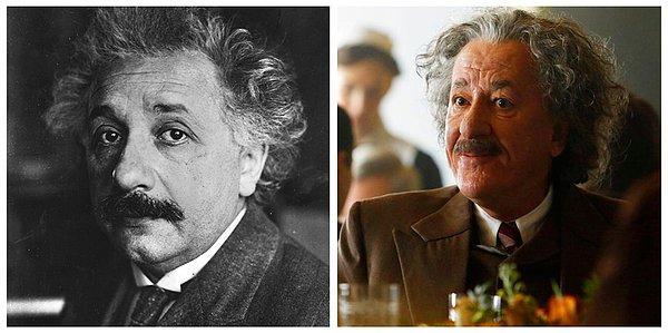 8. Albert Einstein/Geoffrey Rush
