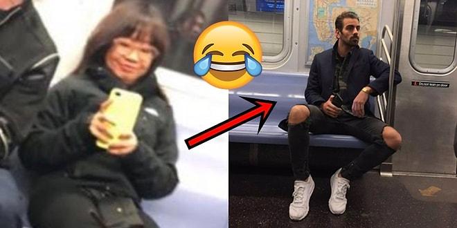Metroda Gizlice Fotoğrafını Çekmeye Çalışan Kadını Komik Bir Şekilde Suç Üstü Yakalayan Manken Nyle DiMarco