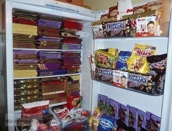 10. Сюрприз для того, кто справился с первым днем диеты 😋 😎