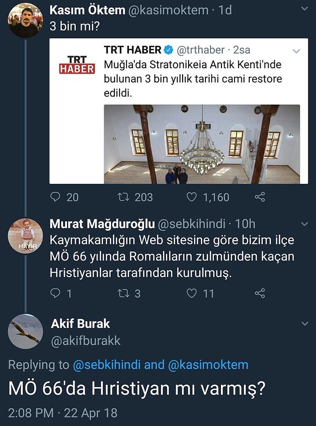 3. Kafalar karışık.