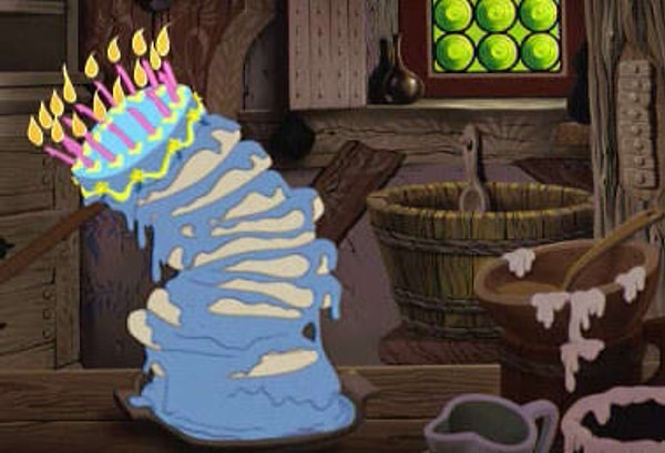 2. А этот торт появлялся в мультфильме...