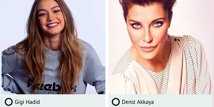 Bu Ankette Türk Ünlüler ile Yabancı Ünlüleri Karşılaştırıyoruz!