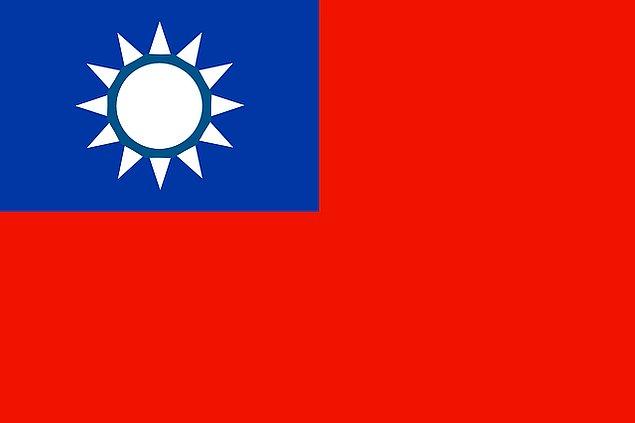 15. Bayrağın renkleri, Tayvan halkının üç ilkesinin simgesidir. Bu, Çin Cumhuriyeti'ni özgür, müreffeh ve güçlü kılmanın politik politikasıdır.