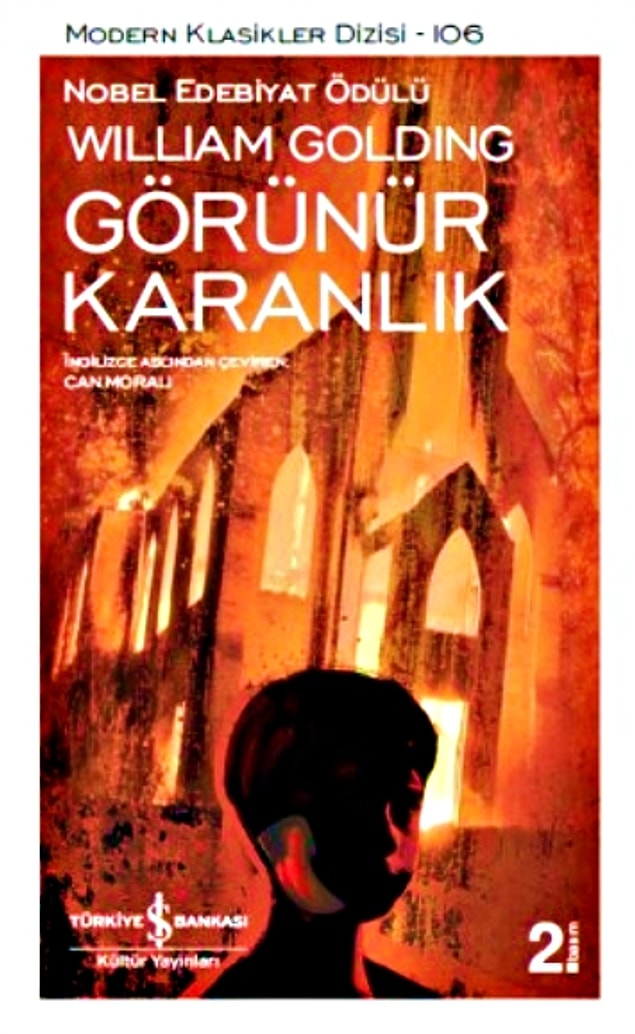 3. Görünür Karanlık, William Golding.