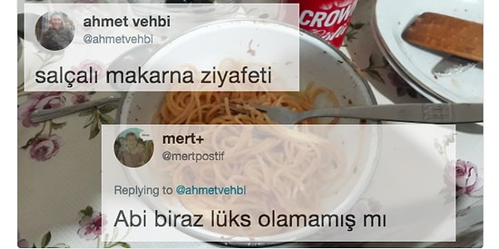 İnternetin En Kendine Has İnsanı Ahmet Vehbi'nin Makarna Paylaşımına Gelen Komik Tepkiler