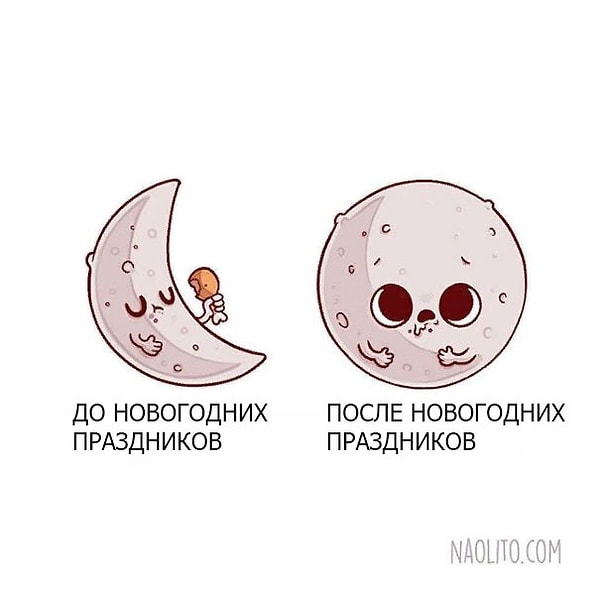 11. До и после новогодних праздников