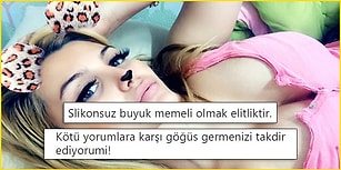 "Büyük Memeli Olmak Elitliktir" Diyerek Kendi Fotoğrafını Paylaşan Kullanıcıya Gelen Birbirinden İlginç Tepkiler