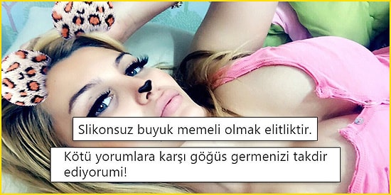 "Büyük Memeli Olmak Elitliktir" Diyerek Kendi Fotoğrafını Paylaşan Kullanıcıya Gelen Birbirinden İlginç Tepkiler