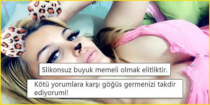 "Büyük Memeli Olmak Elitliktir" Diyerek Kendi Fotoğrafını Paylaşan Kullanıcıya Gelen Birbirinden İlginç Tepkiler