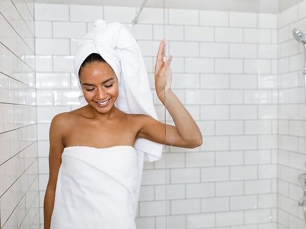 1. Когда вы предпочитаете принимать душ?