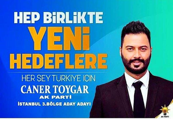 Caner Toygar - AKP İstanbul 3.Bölge