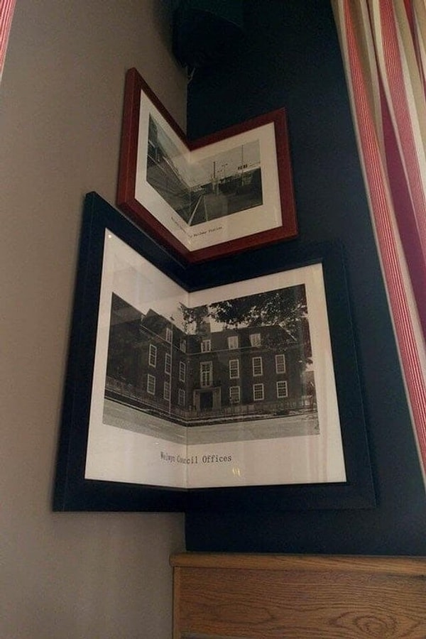 6. Угловые рамки? Зачем вообще что-то вешать в угол?