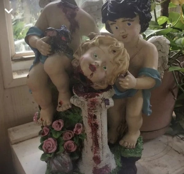 4. Кому такую садовую фигурку? Как раз подойдет для тех, кто не любит гостей