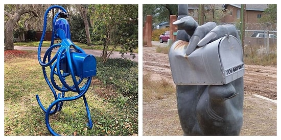 20 почтовых ящиков, мимо которых нельзя пройти не оглянувшись