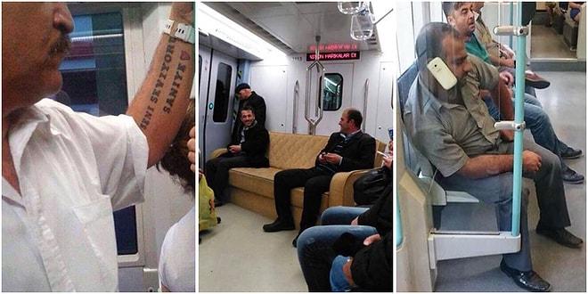 Karşılaşınca Aktarma Kart Basmış Kadar Keyiflendirecek 21 Absürt Metro Manzarası