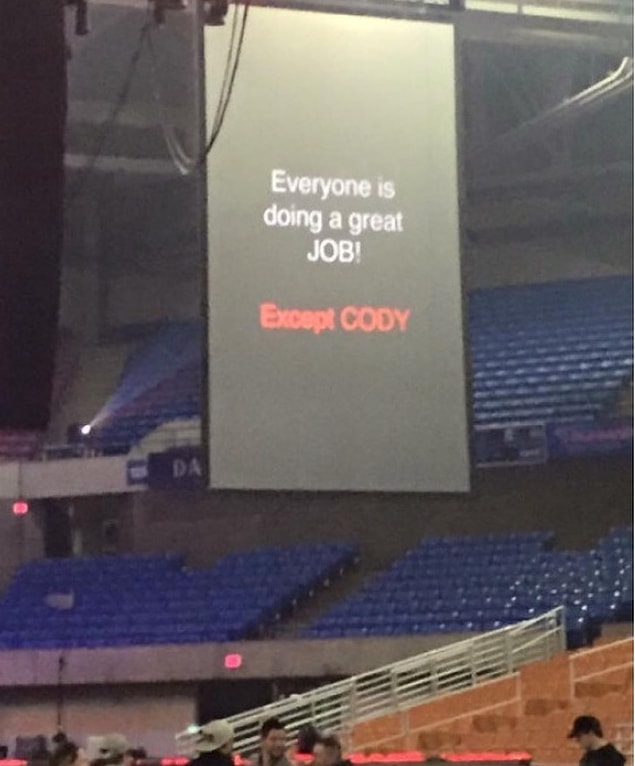 14. Cody'nin suçu ne?