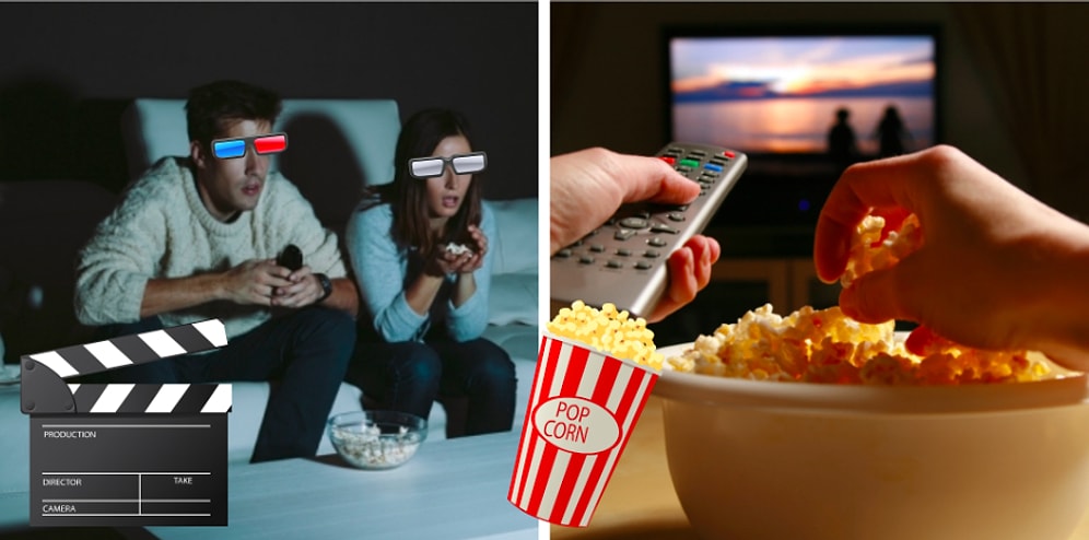 Выберите закуски под фильм, а мы расскажем, что вам посмотреть сегодня вечером!